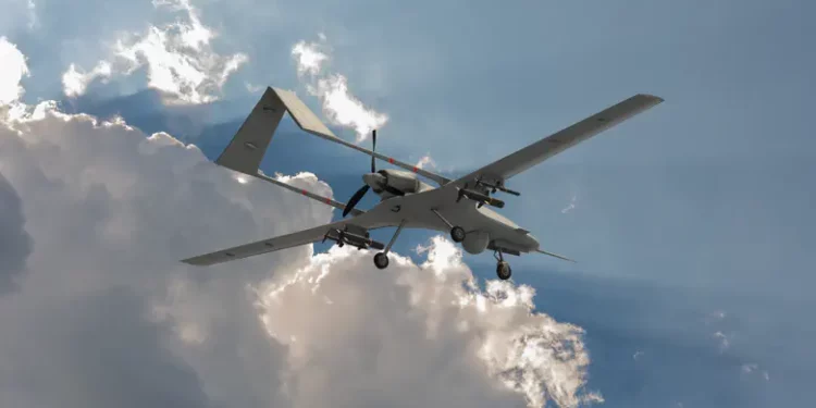 Drone attack
