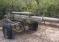 Batería de artillería Natran 474 durante la guerra de Yom Kipur