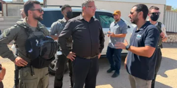 Ben Gvir in Bir Hadaj