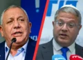 Itamar Ben Gvir y Gadi Eisenkot