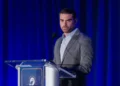 Ben Shapiro durante una emisión de su programa