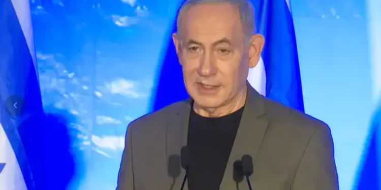 Prime Minister Benjamin Netanyahu