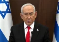 El primer ministro Benjamin Netanyahu