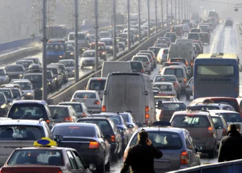 Carreteras congestionadas en Israel