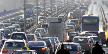 Carreteras congestionadas en Israel