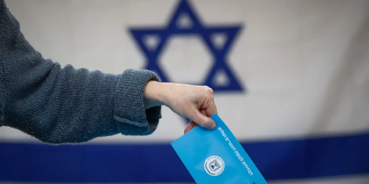 Urnas electorales en Israel