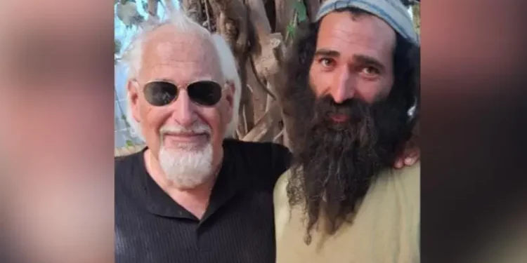 El exembajador de Estados Unidos en Israel David Friedman junto a Amishav Melet.