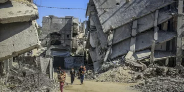 damage in Gaza