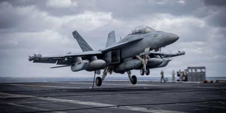EA-18G Growler de la Marina de Estados Unidos
