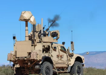 Sistema M-LIDS del Ejército de Estados Unidos durante un ejercicio contra drones