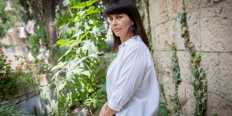 Former MK Einat Wilf in Jerusalem, May 29, 2018. (Miriam Alster/Flash90)