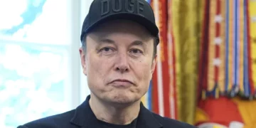 Elon Musk durante una aparición pública