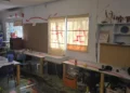 Esvásticas pintadas en una escuela de Pardes Hanna