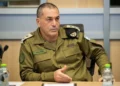 Eyal Zamir en el principal centro de mando de las FDI