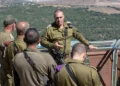 Chief of Staff at Lebanon border
