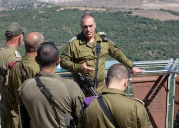 Chief of Staff at Lebanon border