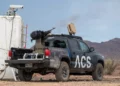 Sistema antidrones durante la evaluación Falcon Peak 26.2 en Yuma
