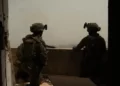 Fuerzas israelíes en el contexto de la operación en la cresta de Ali Taher
