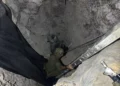 Tropas de la unidad de ingeniería de combate Yahalom de las FDI operan en un pozo en Qalqilya, Cisjordania, el 23 de septiembre de 2026.