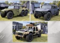 Pioneer X 6×6 de Fering Technologies, una variante híbrida de mayor carga útil desarrollada para misiones militares de largo alcance.