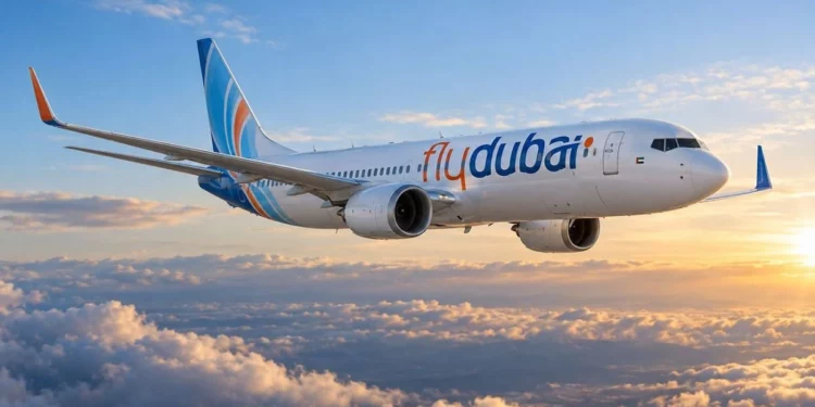 Un pasajero con la camisa ensangrentada a bordo de un vuelo de Flydubai de Dubái a Tel Aviv el 30 de septiembre de 2026.