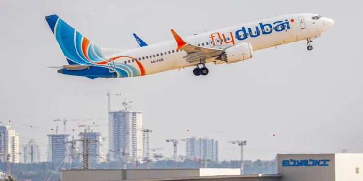 Avión de Flydubai
