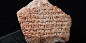Fragmento del tratado de paz entre Egipto y los hititas hallado en Hattusha, Turquía, el 25 de septiembre de 2026.