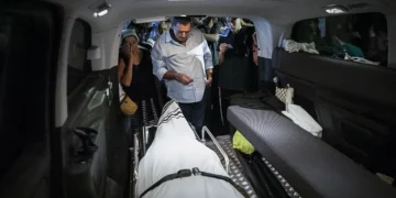Funeral de Nati Shakron en Ali Zahav