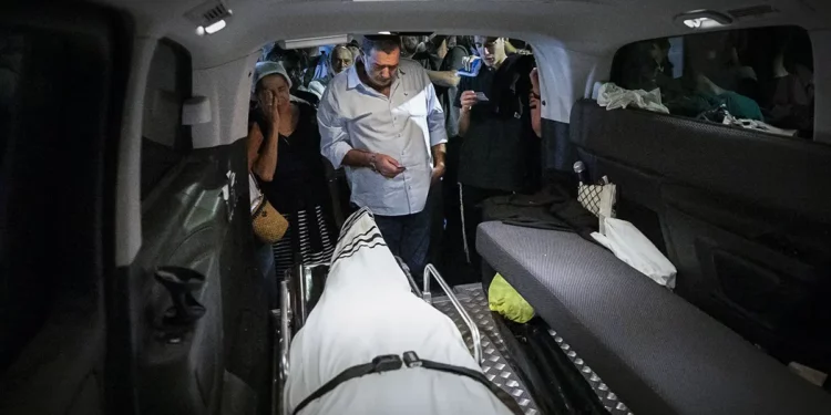 Funeral de Nati Shakron en Ali Zahav