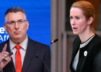 Gideon Sa’ar y Kaja Kallas