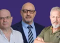 Gilad Altshuler, Yossi Levy y Yair Lapidot.