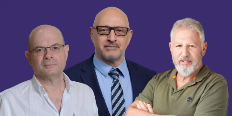 Gilad Altshuler, Yossi Levy y Yair Lapidot.