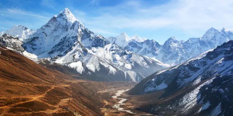 La cordillera del Himalaya
