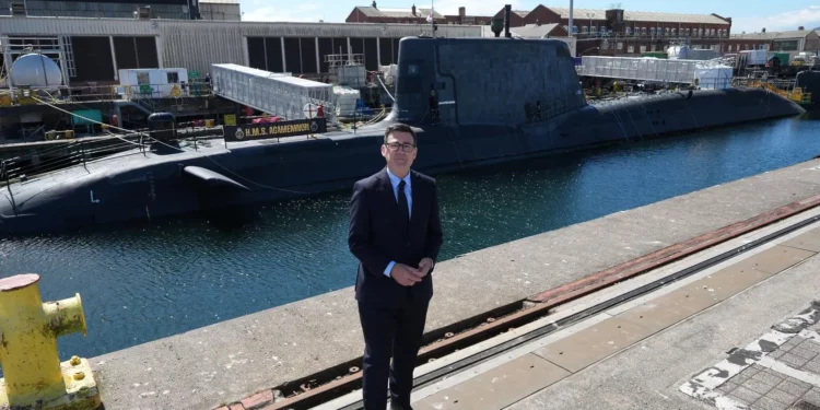 HMS Agamemnon, sexto submarino nuclear de ataque de la clase Astute