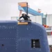 Ceremonia de bautizo del submarino israelí INS Drakon en Alemania