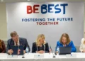 The signing