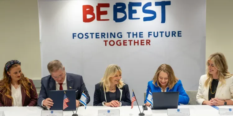 The signing