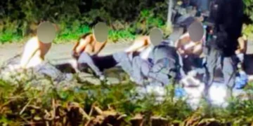 Imágenes del intento de ataque contra una base militar estadounidense en Reino Unido