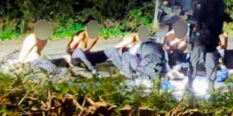Imágenes del intento de ataque contra una base militar estadounidense en Reino Unido