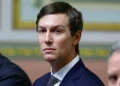 Jared Kushner durante una intervención pública