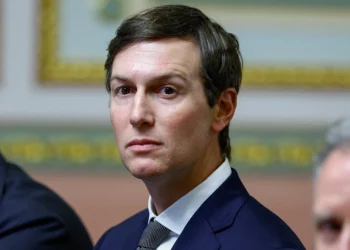 Jared Kushner durante una intervención pública