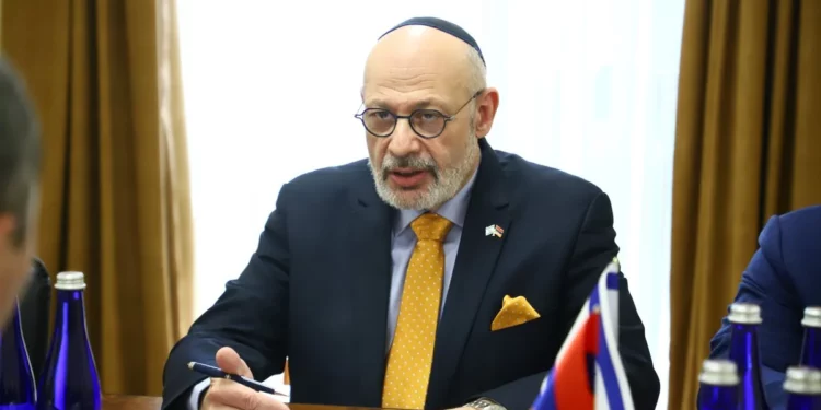 Joel Lion, principal representante diplomático de Israel en Turquía.