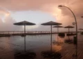 Lluvia en Israel