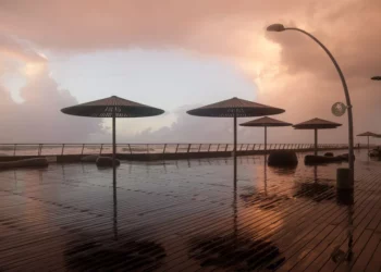 Lluvia en Israel