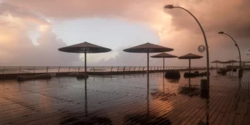 Lluvia en Israel