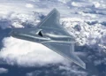 Dos Vectis CCA junto a un F-35 Lightning II y un F-22 Raptor