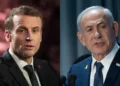 Macron and Netanyahu
