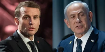Macron and Netanyahu