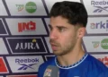 El capitán de Israel, Manor Solomon, habla con Channel 5 Sports tras la derrota por 3-0 ante Irlanda en la UEFA Nations League, el 27 de septiembre de 2026.