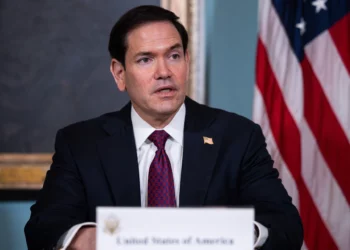 El secretario de Estado de Estados Unidos, Marco Rubio, habla en el Departamento de Estado en Washington, el 4 de agosto de 2026.